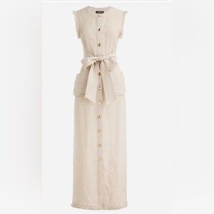 J crew fringe hem dress